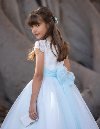 fotografía, comunión, niño, niña