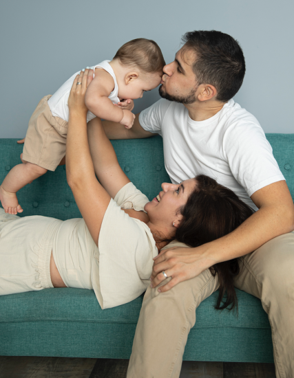 fotografía, bebe, familia, sesion familiar